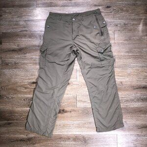 Clothing Arts Pants Mens Tag 34 PCubed Pick Pocket Proof Cargo Hike Actual 34x28